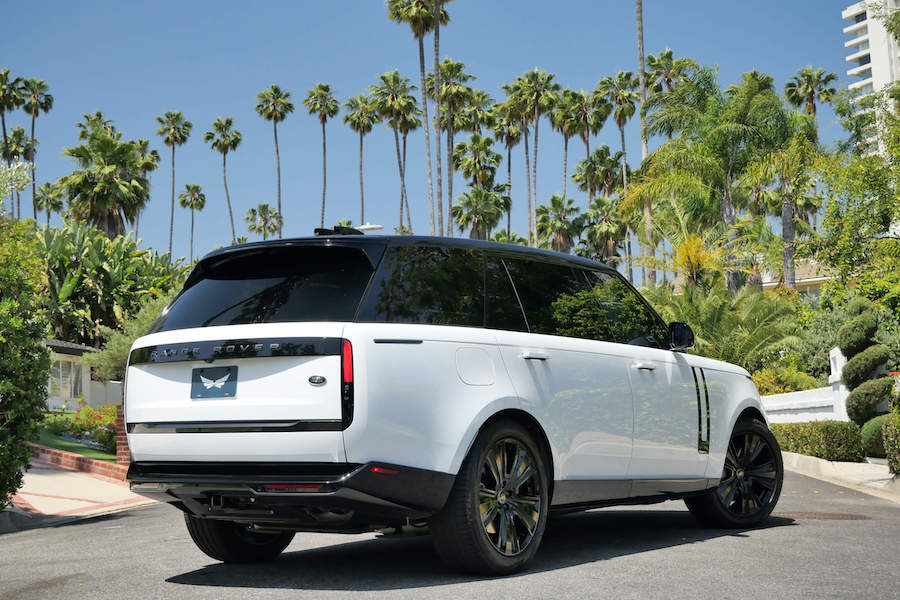 Range Rover P530 LWB 2023 White Rental in LA