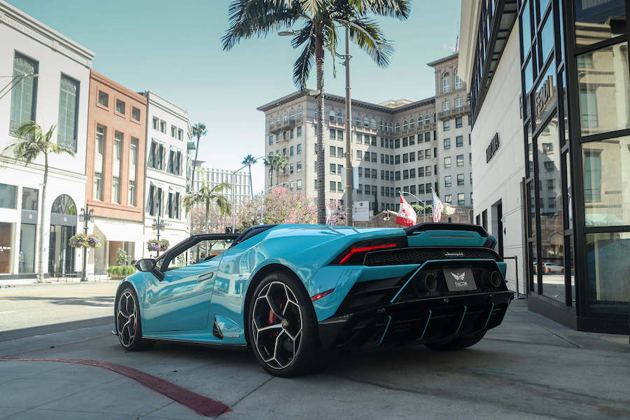 Lamborghini Huracan EVO Spyder Rental LA Lamborghini Huracan EVO Spyder Rental LA