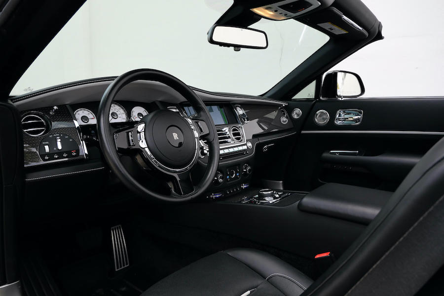 Rent a Rolls Royce Dawn Black Badge LA