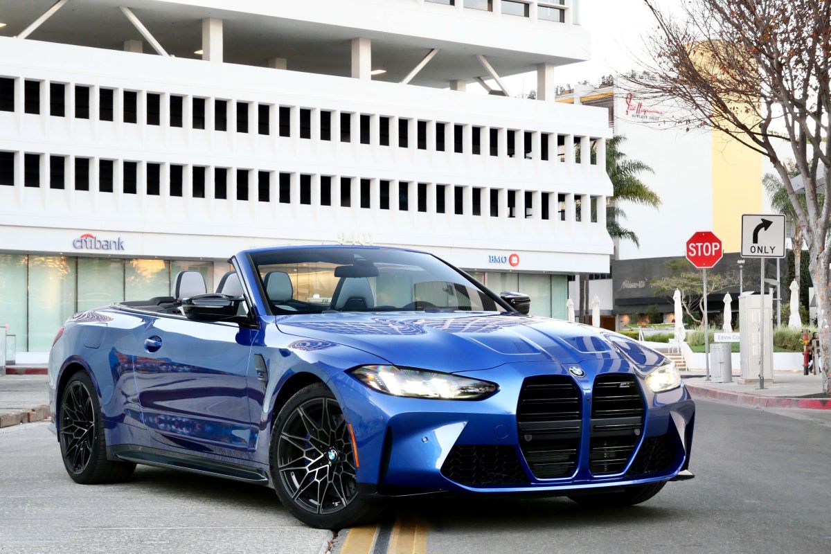 BMW M4 Competition Convertible 2025 rental LAX