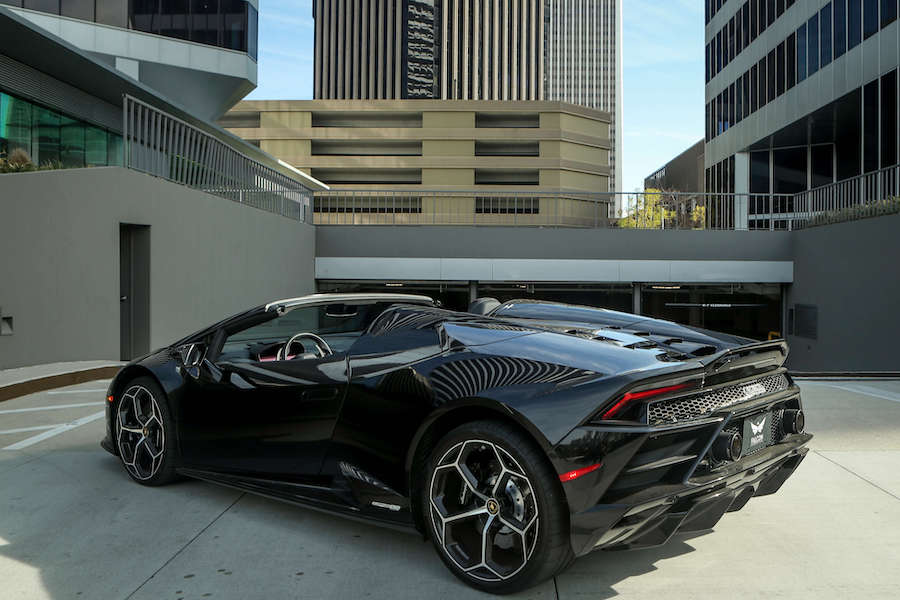 Lamborghini Huracan EVO Spyder Rental LA