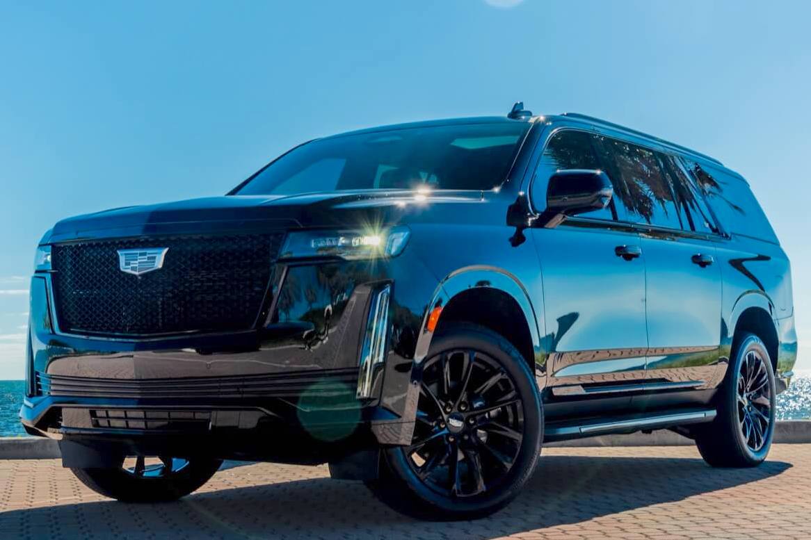 Cadillac Escalade ESV Platinum Rental Miami