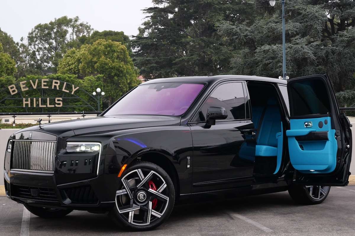 2025 Rolls Royce Cullinan Black Badge Rental LAX