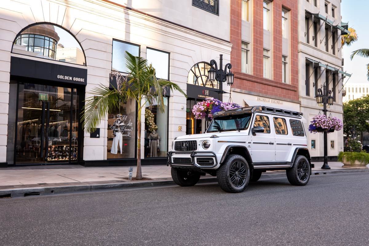 Mercedes AMG G63 4x4² rental in Los Angeles