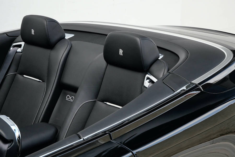 Rent Rolls Royce Dawn Black Badge Los Angeles
