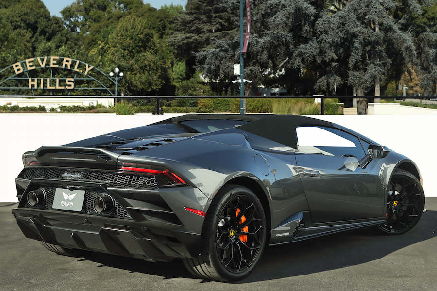 Rent a Lamborghini Huracan EVO Spyder