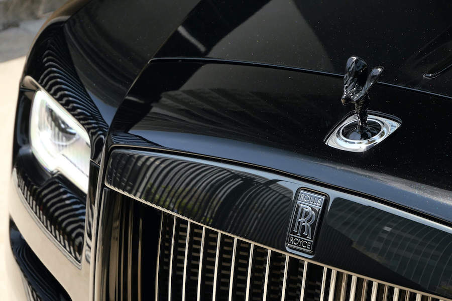 Luxury Rolls Royce Dawn Black Badge For Rental Los Angeles